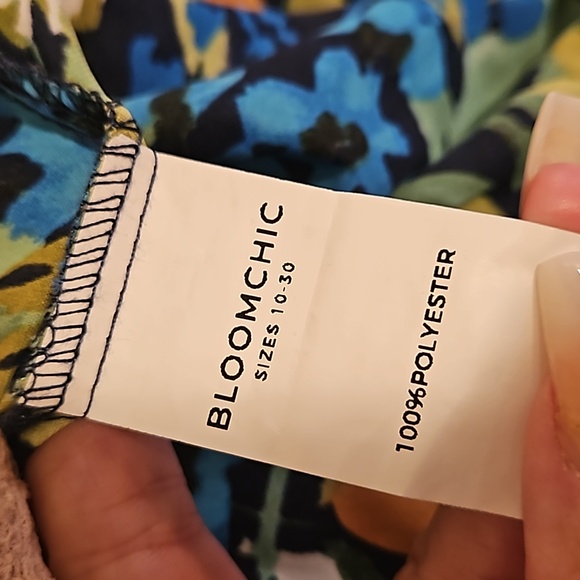 Bloomchic Dress size 12 Floral Tiered Dress - Picture 6 of 15